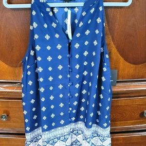 Womens Sleeveless Blouse